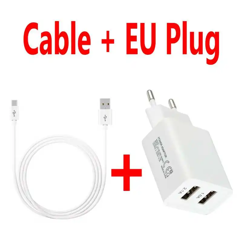 cable with eu plug 2 usb ports_conew1