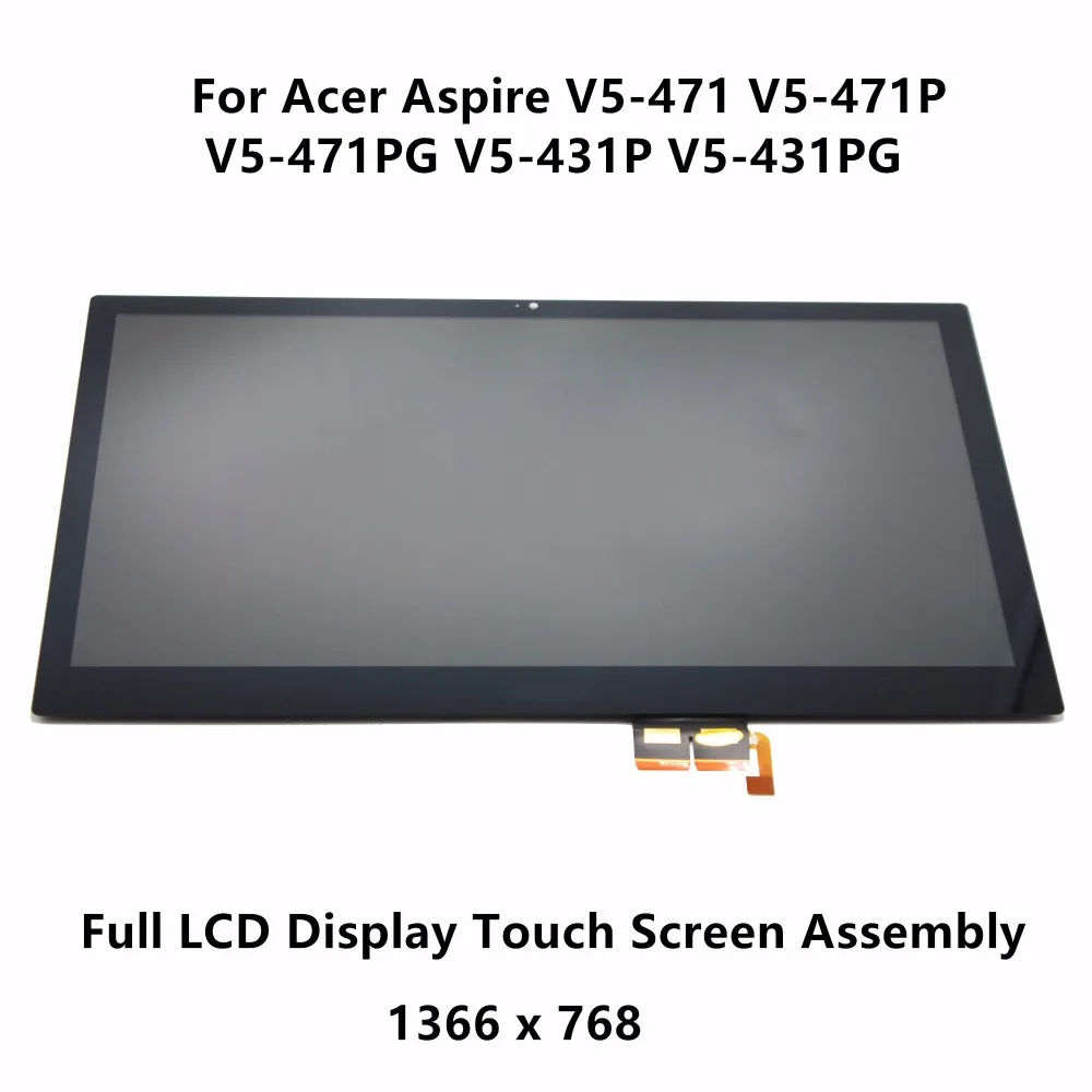 14'' Touch Glass Screen Digitizer + LCD Panel Display Assembly Panel For Acer Aspire V5-471 V5-471P V5-471PG V5-431P V5-431PG 14'' Touch Glass Screen Digitizer + LCD Panel Display Assembly Panel For Acer Aspire V5-471 V5-471P V5-471PG V5-431P V5-431PG