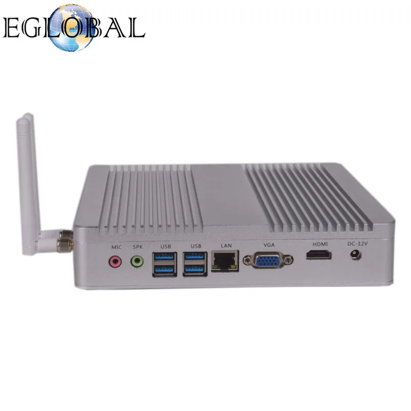 Процессор EGlobal fanless Nuc Core i5 7200U i3 7100U DDR3L памяти Barebone мини ПК Linux Windows10 Minipc настольный мини ПК компьютер