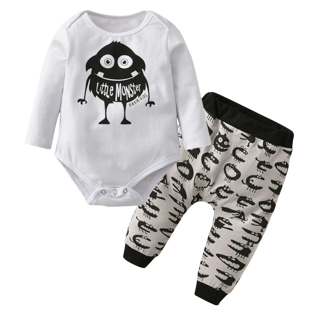 Conjunto De Ropa Infantil De Manga Larga Para Bebé Con Dibuj Conjunto De Ropa Infantil De Manga Larga Para Bebé Con Dibuj