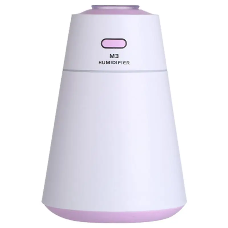 

HOT!Portable Car Humidifier Usb Essential Oil Aroma Diffuser Ultrasonic Air Humidifiers With Led Light For Home OfficePink