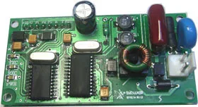 

The carrier module of industrial spot environment lamp control and cable breaking control system applied to high harmonic interf