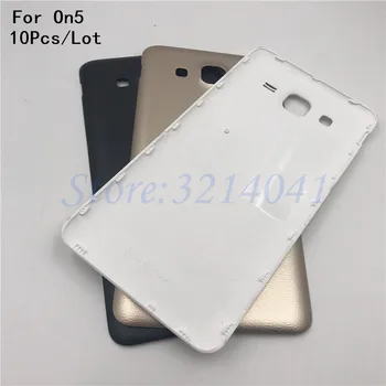 

10Pcs/Lot Back Battey Cover Replacement For Samsung Galaxy On5 G5500 2015 Battery Housing Door Case With Logo