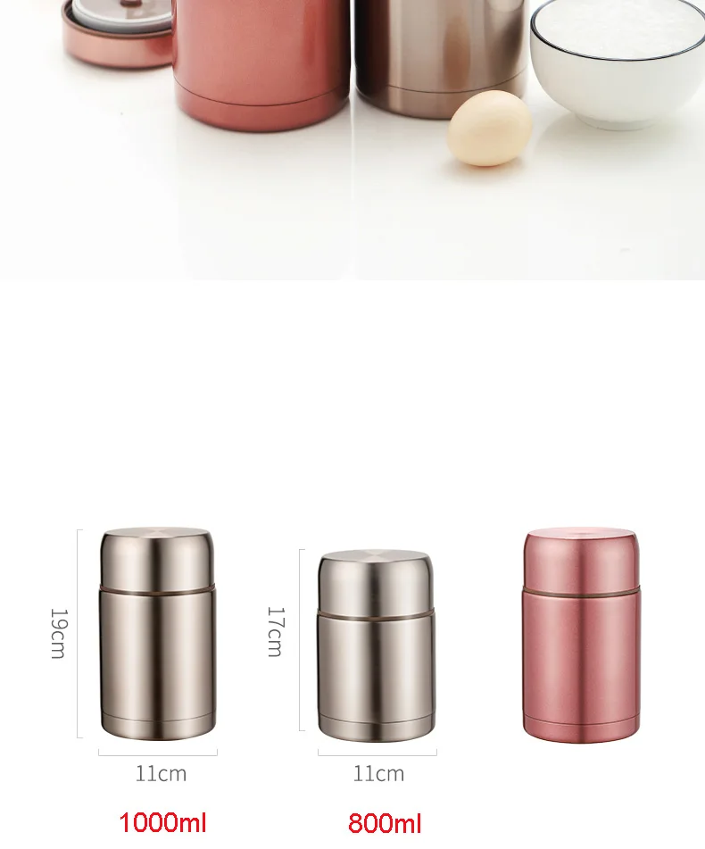 Food container 304 stew pot soup pot thermal food bottle thermose bottle for food Lunch box (8)
