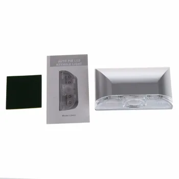 

PIR Infrared IR Wireless Auto Sensor Motion Detector Keyhole Light 4 LED Lamp