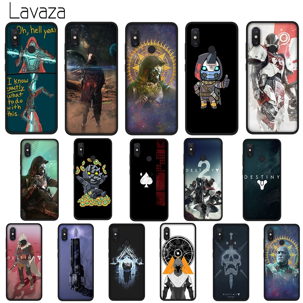 

Lavaza Destiny 2 Soft TPU Silicone Case Cover for Huawei P8 P9 P10 P20 P30 Lite Pro P Smart 2019