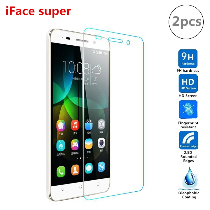 

2pcs Tempered Glass For Honor 4C Screen Protector Film Protective Glass For Huawei Honor4C CHM-U01