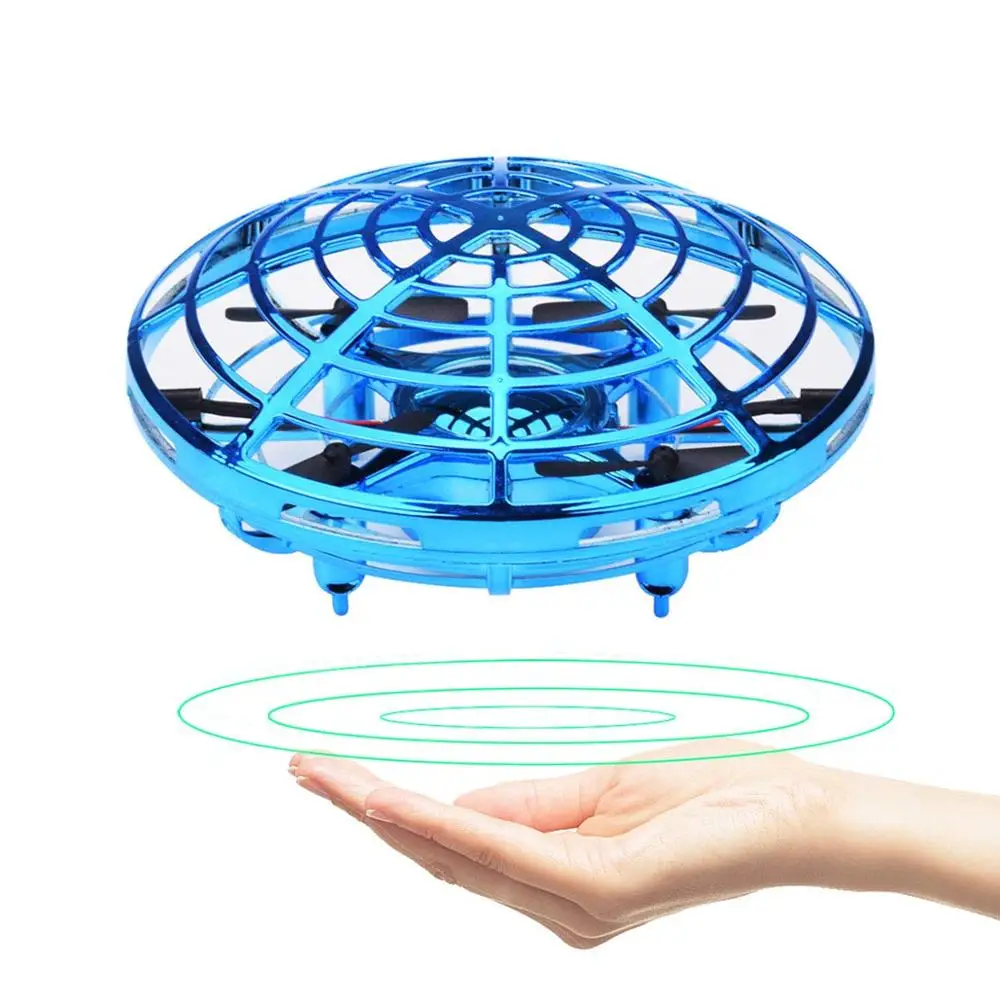 

UFO Flying Ball Toys Gravity Defying Hand-Controlled Suspension Helicopter Toy Indoor Flyer with 360° Rotating & LED Lights