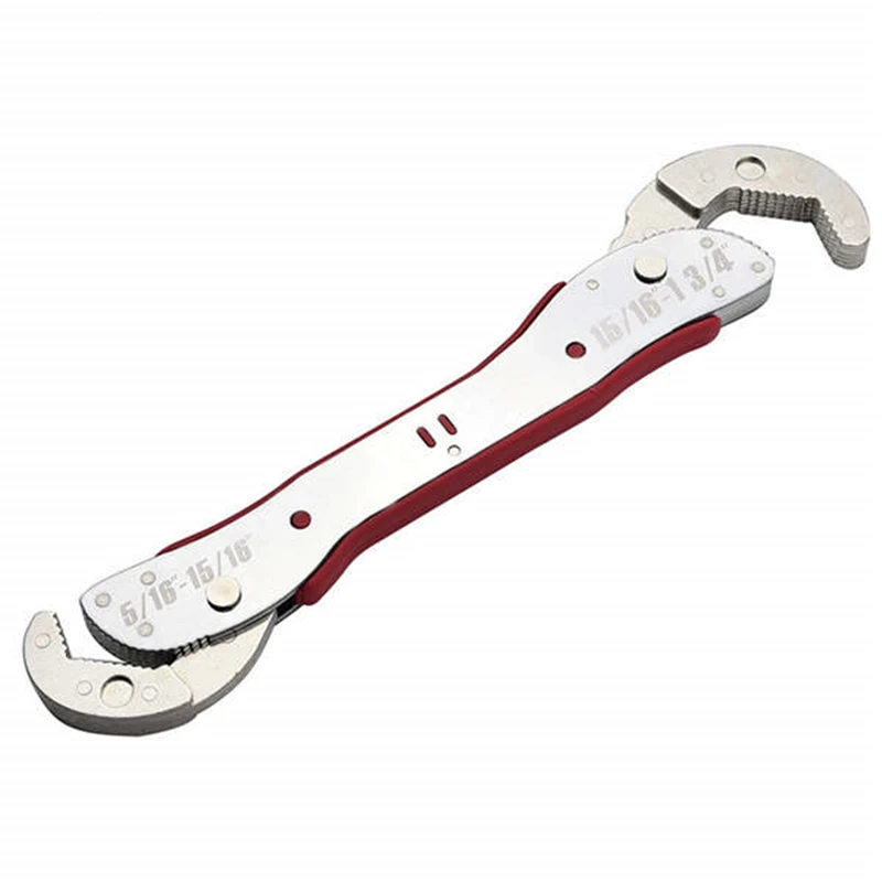 

9-45mm Adjustable Magic Wrench Multi-function Purpose Spanner Tools Universal Wrench Pipe Home Hand Tool Quick Snap Grip Tool
