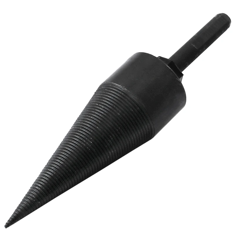 Hot Weichai Drill Bit Chop Wood Splitting Tool Splitting Cone Log