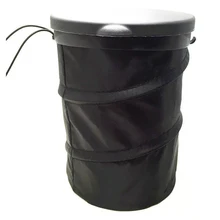 Прочный автомобильный мешок для мусора Pop-up складывающийся автомобилей мусора держатель для путешествий