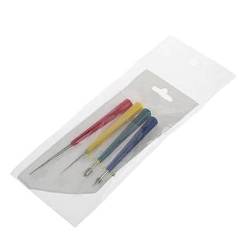 

4Pcs Diamonte Coated Bead Reamer Set Beading Jewelry Repair Woodworking Tools