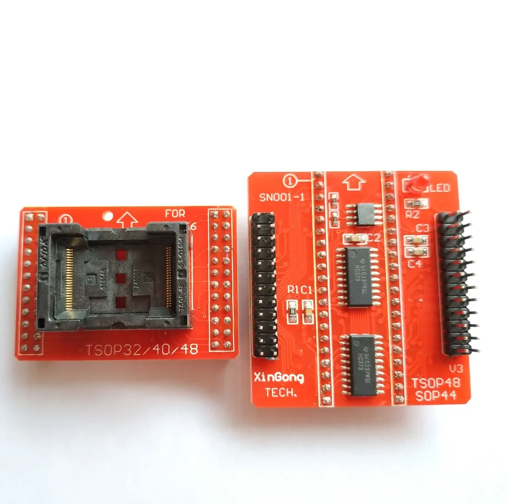 TSOP32 TSOP40 TSOP48 адаптер + TSOP48/SOP44 V3 разъем только для MiniPro TL866 TL866A TL866CS TL866ii Plus