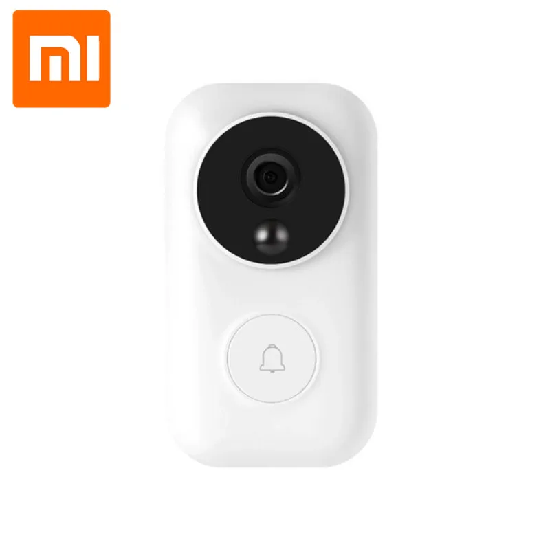 Xiaomi Zero AI распознавание лица 720P ИК ночного видения видео дверной звонок набор обнаружения SMS домофон бесплатное Облачное хранилище - Цвет: doorbell