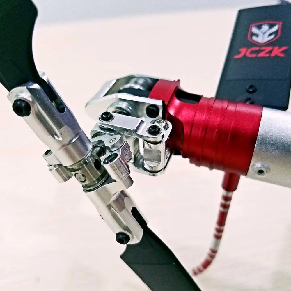 

3-rotor main rotor head assembly for Schweizer RC helicopter