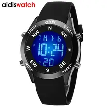7 Different Backlight Colors Choose Outdoor Sports Led Watch Student Mountaineering Electronic Waterproof Digital Wrist watch