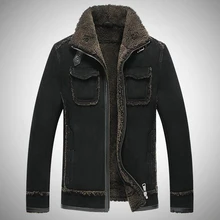 Новинка из натуральной овчины мужские пальто теплая шерсть мотоцикл снег хип хоп куртка G0008