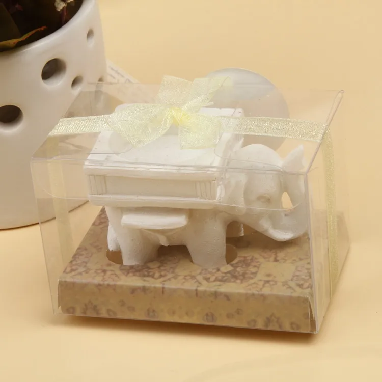 

275PCS Fashion Wedding Party Bridal Favor Lucky Elephant Tea Light Candle Holder Gift