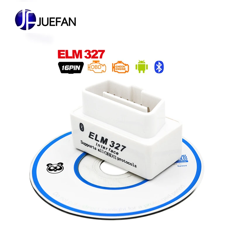 

High Quality Hot Auto Car ELM327 HH Bluetooth OBD 2 OBD II Diagnostic Scan Tool elm 327 Scanner free shipping