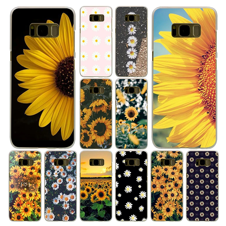 

Lavaza Small daisy sunflower Case for Samsung Galaxy S10 S10E S9 S8 Plus S7 S6 Edge & Note 8 9 Phone Cover