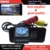 FUWAYDA CAR REAR VIEW SOSTEGNO D’INVERSIONE SONY CHIP CAMERA PER FORD MONDEO/FIESTA/KUGA/FOCUS (2 carrelli)/S-max/CHIA-X IMPERMEABILE HD