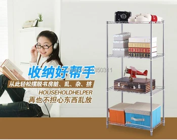

Shelving incorporating shelf layer frame kitchen shelf floor metal storage rack finishing bookshelf