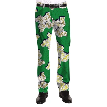 

Casual Africa Men Print Pants Man African Trousers Festive Pattern Costume Customized For Men Trousers
