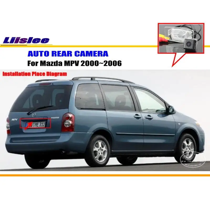 Автомобильная парковочная камера/камера заднего вида для Mazda MPV 2000~ 2006/камера заднего вида/светильник номерного знака