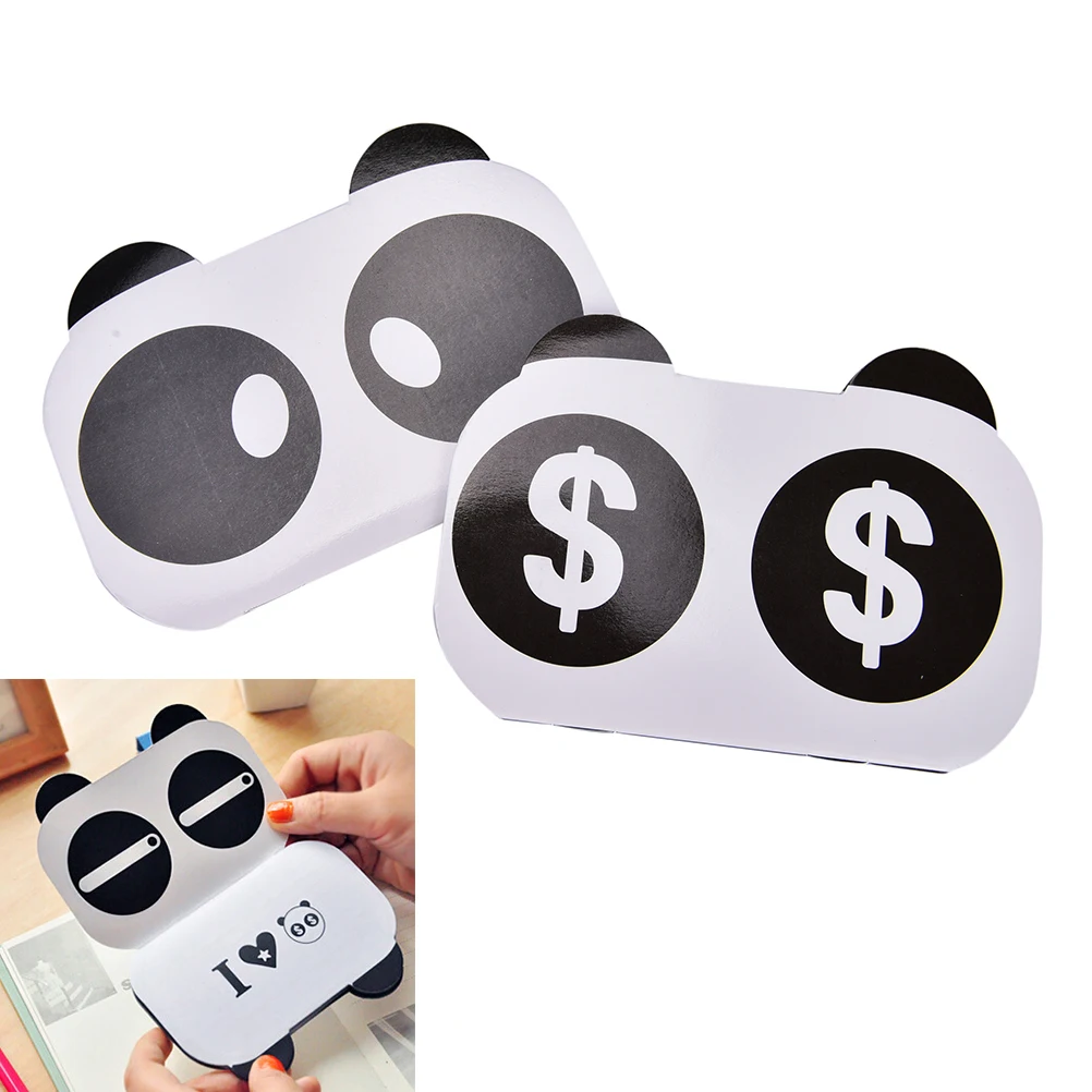 New Panda Notebook Kawaii Various Facial Expression Panda Mini Bill Book Notebook Notepad Gift Notepad Learning Notes