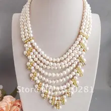 Летние женские модные жемчужные ожерелья в подарок