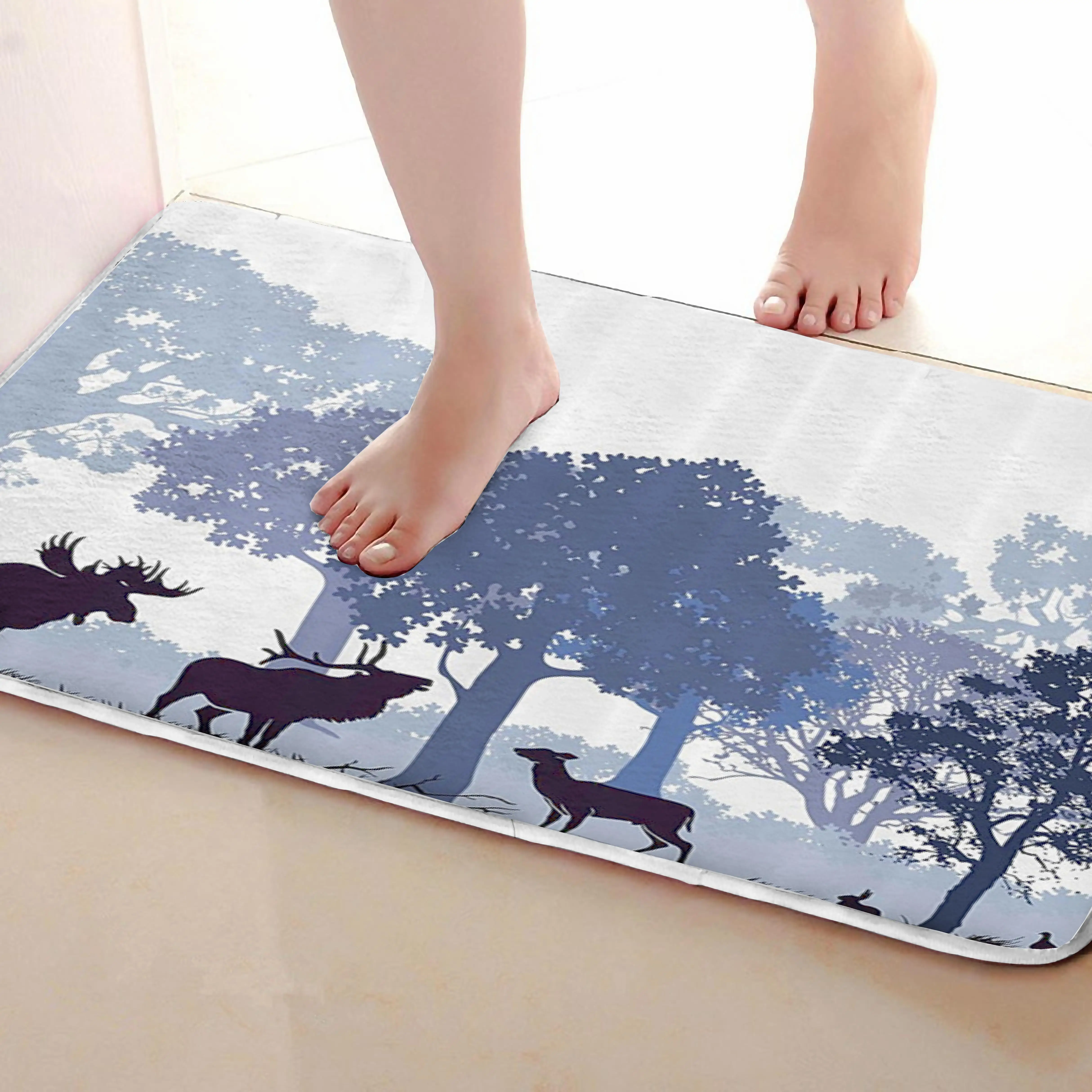 Animals Style Outdoor Mats,Funny Anti skid Bath Mat, Doormats,Door