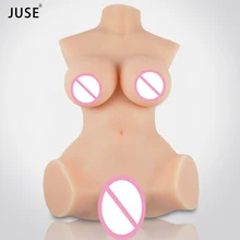 Silicone Torso Sex Doll for Men Vaginal Artificial Pussy Real Vagina Big Breast Realistic Love Doll Male Masturbation Products