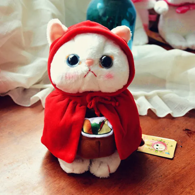 25cm Cute Cat Plush Toy Mini Animal Stuffed Soft Doll Japanese Anime