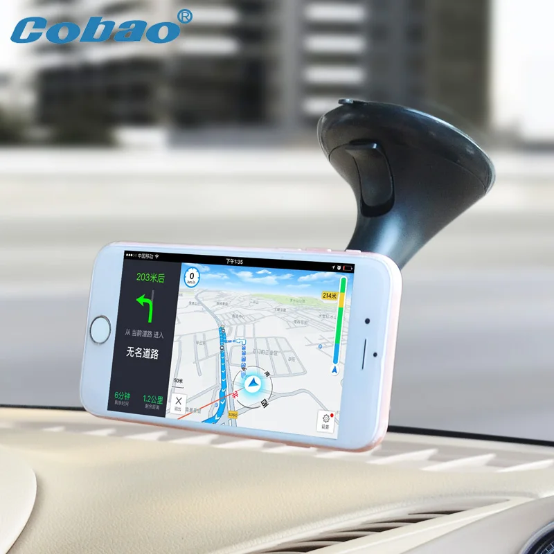 Cobao Универсальный Автомобильный держатель для мобильного телефона лобовое стекло магнитный автомобильный держатель для телефона приборная панель держатель для сотового телефона для iPhone samsung