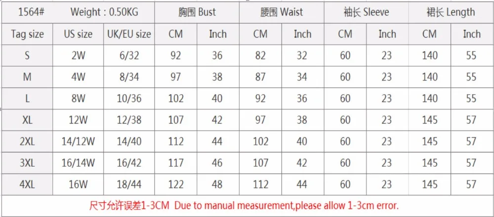 1564size
