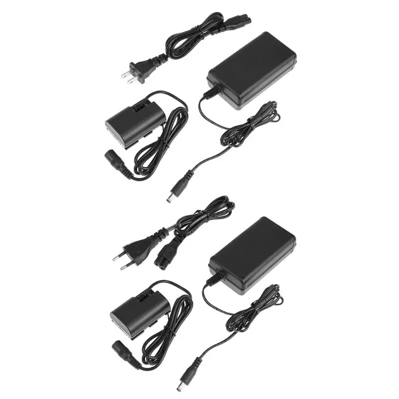 US/EU Plug DSLR Camera Power Charge Adapter Kit Power Supply Charger