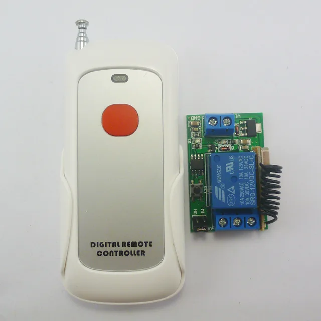 dc 12v relay wireless remote control rf switch on off switch 1
