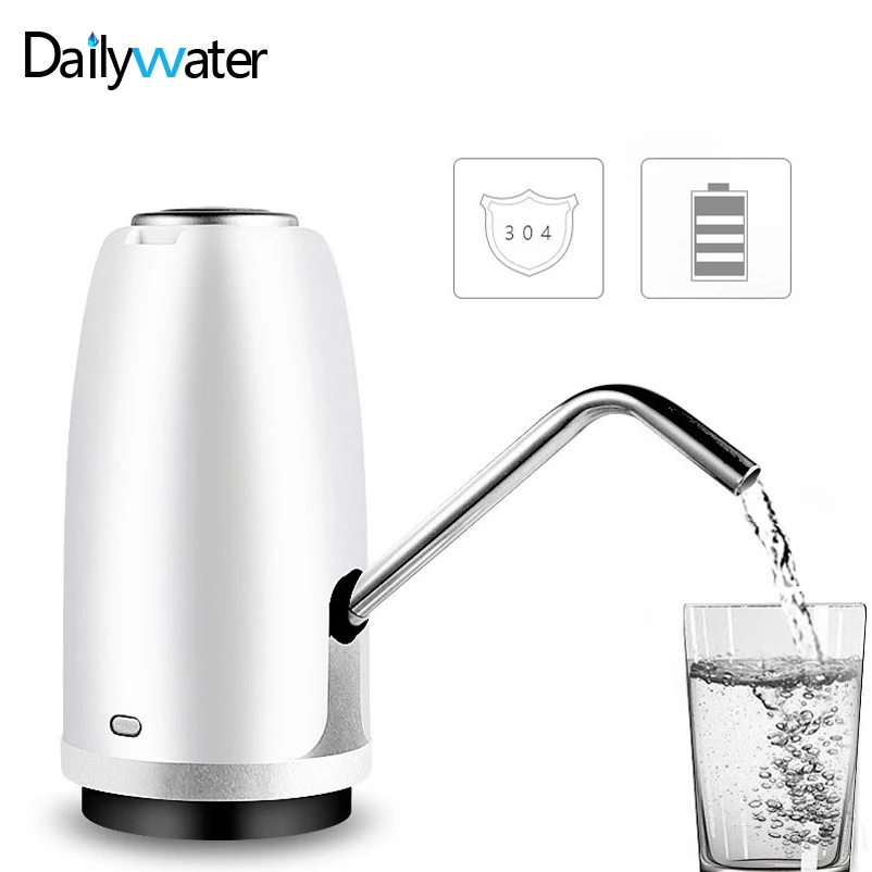 

Daily Cold Water Drinking Dispensador De Agua Fria Electric Water Pump USB For Bottle Water Dispenser Tap Portable Bottle Faucet