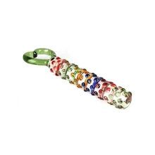 Glass Anal Dildo with Heart Ring Anal Sex Toys Butt Plug Glass Dildo for Woman Crystal Massager Gay Sex Products Ass Masturbator