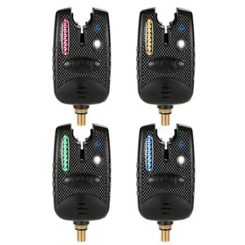 

Multi-function 8 LED Took Fishing Bite Electronic Alarm Water Resistant Tone Volume Adjustable Sensitivity Alert Sound for Fishi