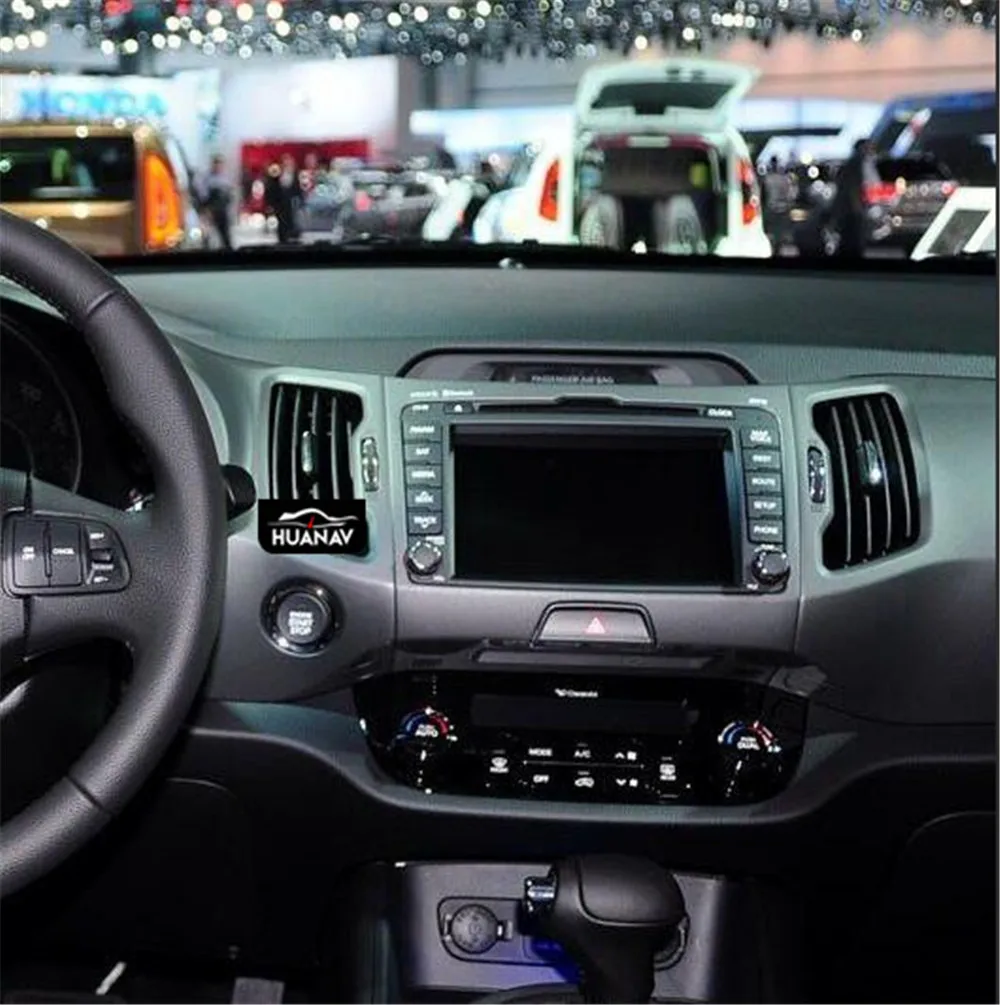 Flash Deal DSP Android 9.0 Car DVD Player For GPS navigation for Kia Sportage 2010-2014 auto radio multimedia head uint screen max 4+64 Rom 2