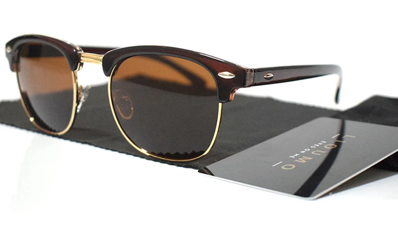 Модные мужские поляризованные солнцезащитные очки UV400 Классический винтажный бренд женские солнцезащитные очки покрытие вождения очки Gafas De Sol Masculino