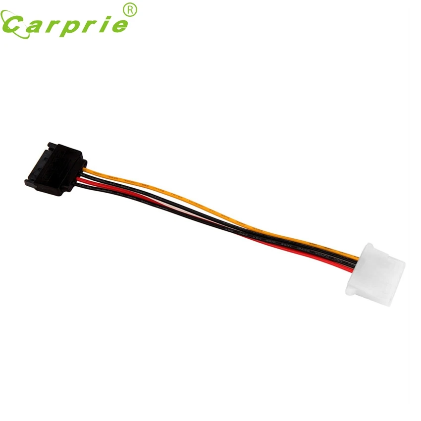 

CARPRIE E5 MeCall 2017 Serial ATA SATA 15 p to Hard Disk 4 p IDE Power supply Cable connector 20cm