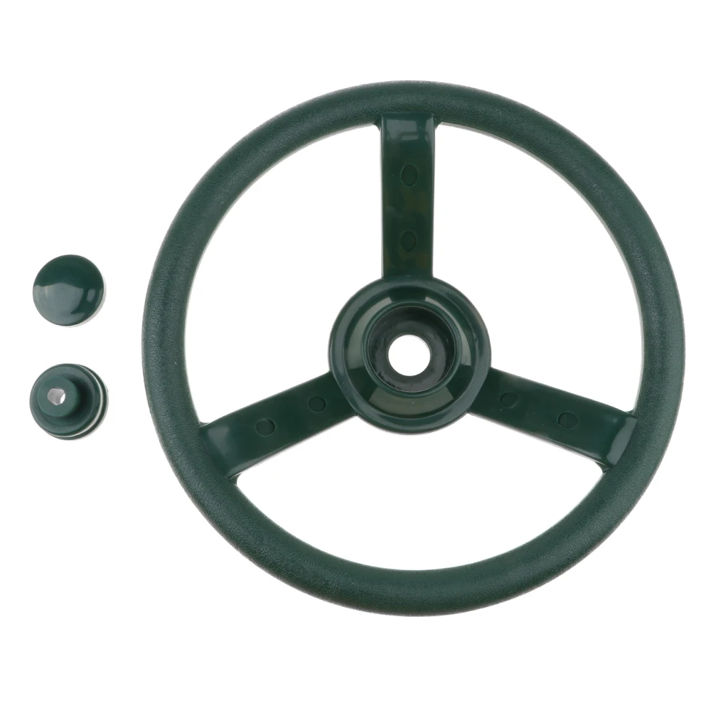 30cm Kids Steering Wheel Toy Swing Set Accessory Pirate Ship Wheel Outdoor Gym Sports Garden Game Climbing Frame