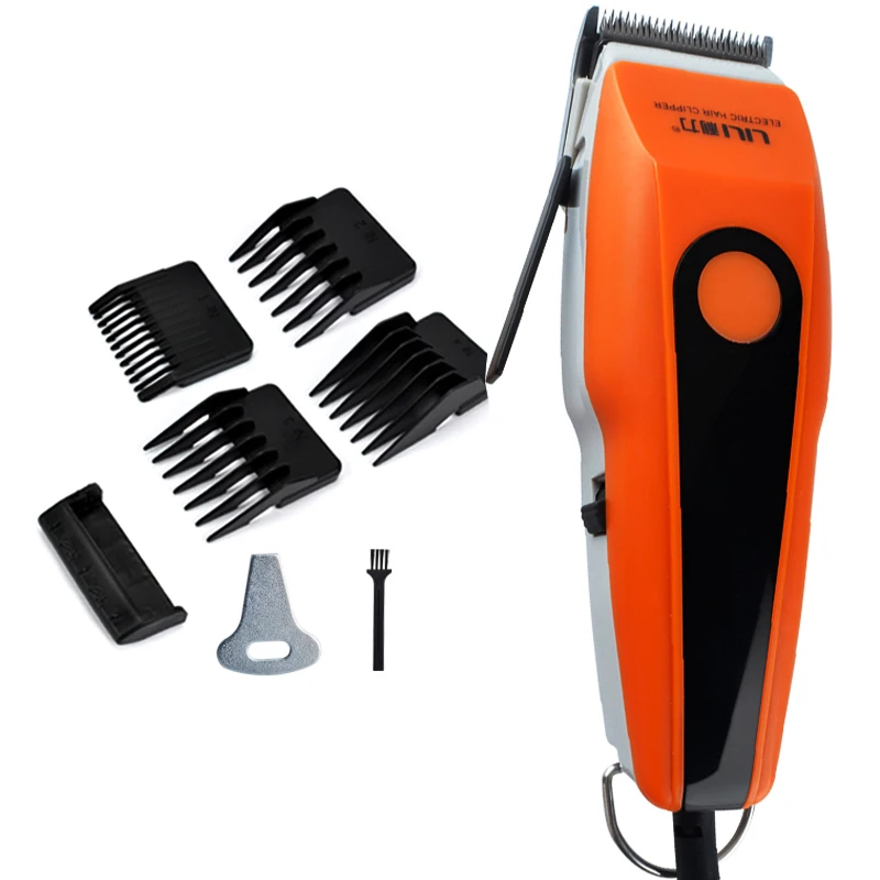 Powerful Corded 15W Professional Hair Clipper Stainless Steel Blade