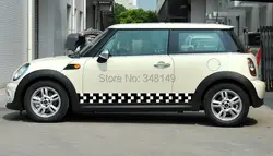 Aliauto 2 x украшение автомобиля всего тела наклейки и надписи для Mini Cooper Countryman R50 R52 R53 R58 R56