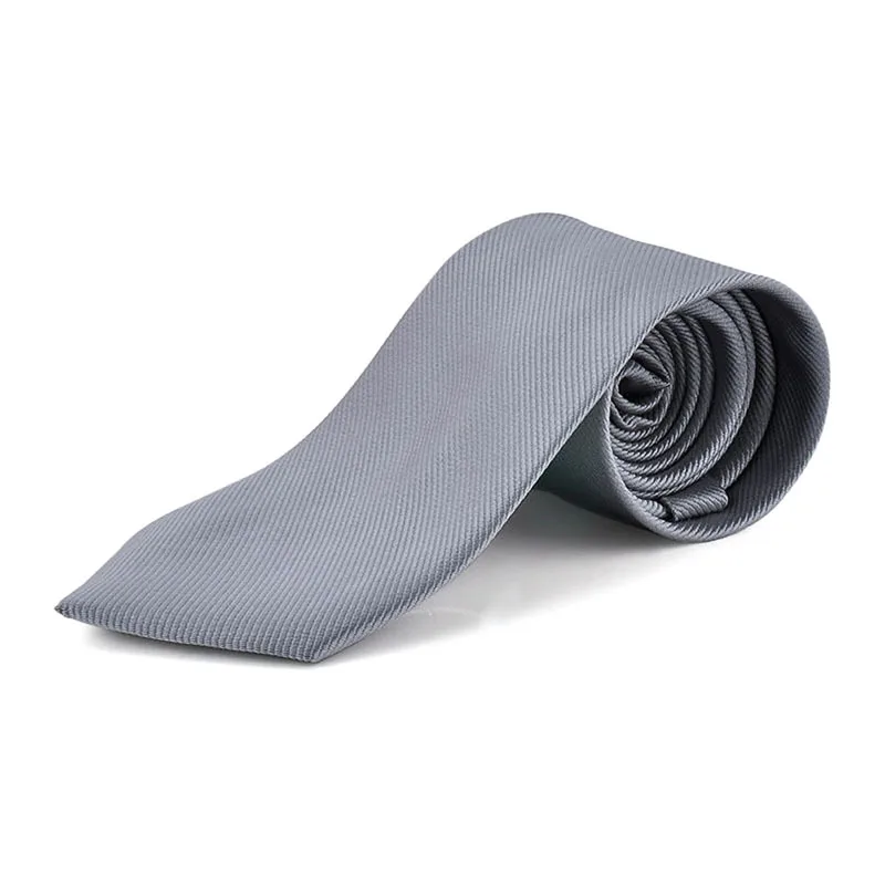 Fashion Classic Solid Plain Tie Jacquard Woven Men/'s Silk Suits Ties Necktie