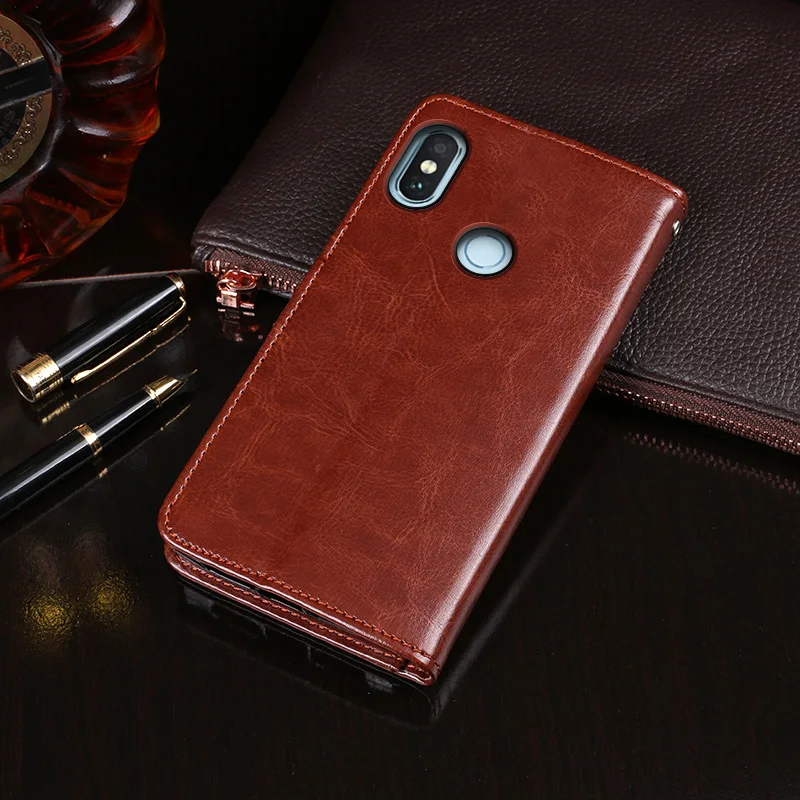 Itgoogo для Xiaomi Redmi Note 5 Pro Чехол 99 &quotВысокое качество Флип кожаный чехол Защитная