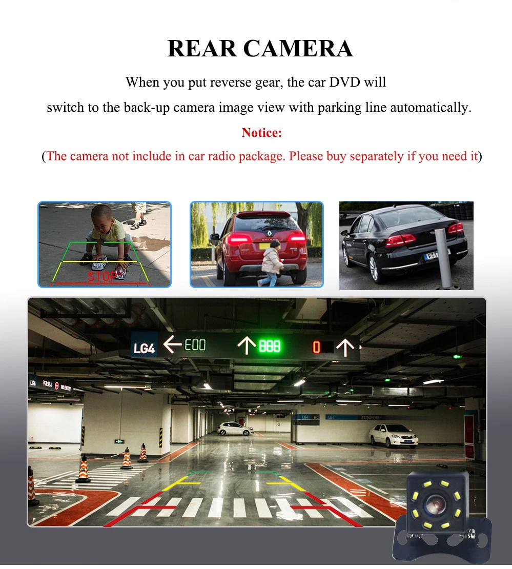 Discount ARKRIGHT 7" Android 8.1 4GB 64GB Universal Car Radio Audio Stereo HD GPS Navigation Head Unit DVR OBD Multimedia Player DSP 4G 9