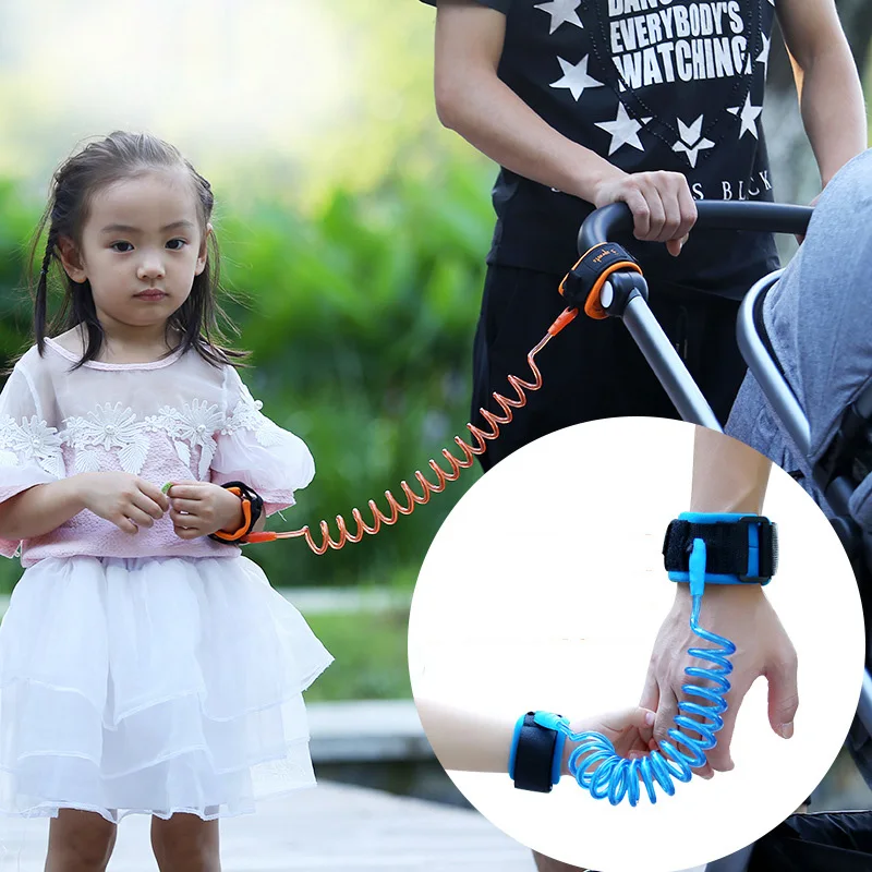 

Popular Toddler Kids Baby Safety Walking Harness Anti-lost Strap Wrist Leash Children Hand Belt Rope Length 1.5m